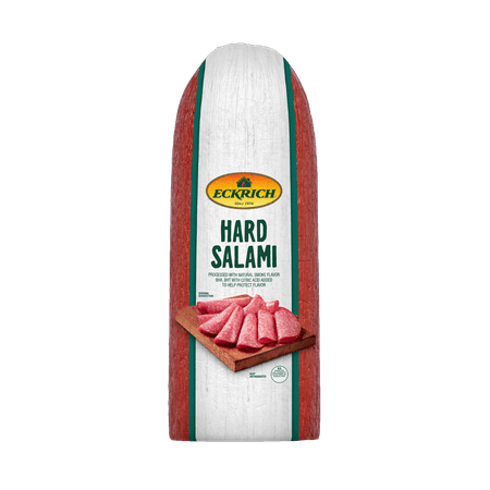 Eckrich Deli Hard Salami, Deli Sliced