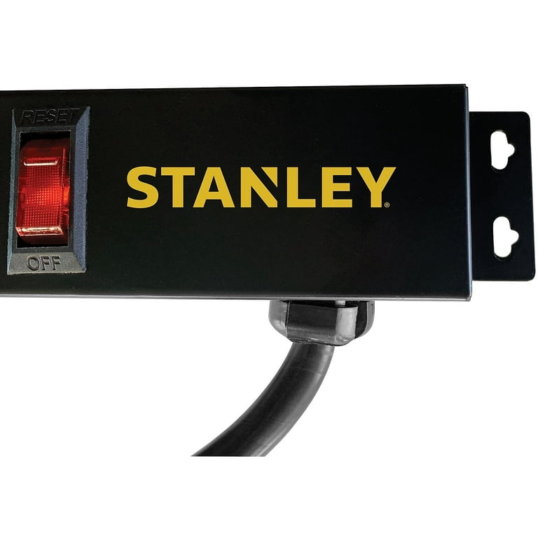 Stanley Tools Shopmax Pro 12-outlet Surge-protector Power Bar, 6-foot Cord  : Target
