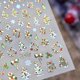 thumbnail image 5 of Pegatinas para uñas yefiuo con relieve 5D de Navidad, 5 of 6