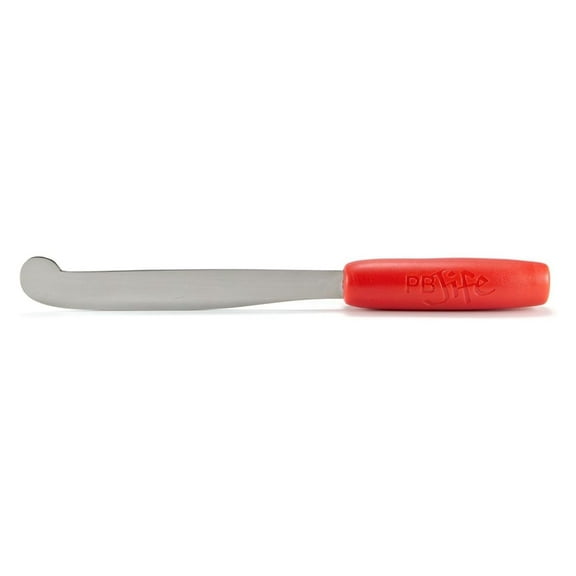 Drevy! The Ultimate PB knife. Stir, scrape, and clean the BIG Jars (Red, 3)