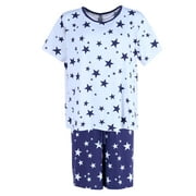 PJ Couture  Star Print Short Pajama Set (Women's Plus Size)