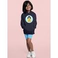 thumbnail image 2 of Kokeshi Doll With Flowers Hoodie Juniors -Image by Shutterstock,  Small, 2 of 4