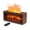 Walnut, variant on Black 280ml Ultrasonic Aroma Oil Diffuser with 7-color Fireplace Effect for Bedroom Home Yoga Office