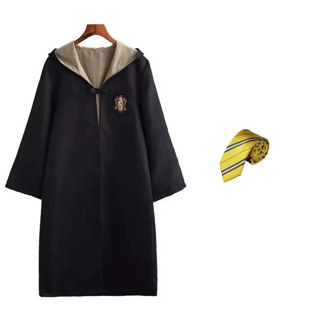 Capa Mágica para disfraz de Hermione Granger, falda, bufanda de harrypotter, gafas, Gryffindor, accesorios de regalo para vacaciones