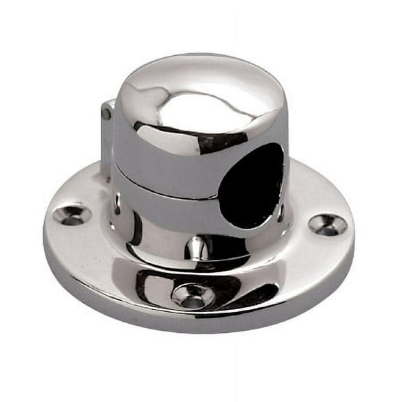 Chrome Plated Rope Deck Pipe with Hinge 1-1/2" (C3808-0002)