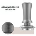 thumbnail image 4 of Apisonador de café JINMJMXG Base plana de acero inoxidable calibrada 30 lb negra 53 mm, 4 of 4