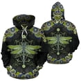 thumbnail image 1 of Sweat à Capuche Graphique Libellule Imprimé 3d pour Hommes Printemps Automne Pull Oversize Chandails en Molleton Sudadera Hombre pour Hommes, 1 of 4