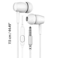 thumbnail image 4 of Earphones with Microphone, L29 Wired Earbuds in-Ear Headphones, 3.5 mm Jack Corded Ear Buds for Back to School PC Work & Study Zero-Latency for Music Gaming - White, 4 of 10