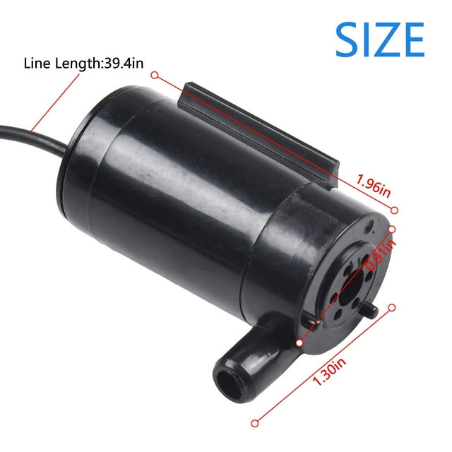 For Cooling System Fountains Heater 3V Brushless Motor Submersible Water Pump