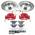 thumbnail image 2 of PowerStop Rear Z23 Evolution Sport Brake Pad and Rotor Kit with Red Powder Coated Calipers Fits: BMW Select Models KC5711, 2 of 4
