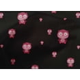 thumbnail image 4 of oneOone Cotton Poplin Fabric Dot & Cartoon Owl Bird Printed Craft Fabric BTY 42 Inch Wide, 4 of 4