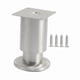 thumbnail image 1 of Pata de soporte para cama, patas para muebles de altura ajustable, patas de gabinete resistentes fáciles de instalar con tornillos para sofá, mesa de 100MM, 1 of 9