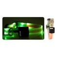 thumbnail image 2 of LED Glowing Dog Collar and Leash Set Adjustable Reflective Pet Necklace for Night Walking Outdoor Light Up, 2 of 4