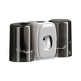 thumbnail image 1 of Toothbrush For Bathrooms Automatic Toothpaste Dispenser Space Saving Toothbrush And Toothpaste Toothbrush Wall Mounted With 2 Cups For Bathroom, 1 of 5