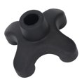 thumbnail image 1 of Punta De Bastón, Base Cuádruple De Bastón Universal De 4 Puntas De Caucho ABS Resistente Para Bastones De 19 Mm., 1 of 7