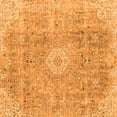 thumbnail image 1 of Ahgly Company Indoor Square Abstract Orange Modern Area Rugs, 7' Square, 1 of 4