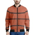 thumbnail image 2 of Chaquetas de baloncesto con estampado 3D de nuevo diseño, sudadera deportiva de gran tamaño para hombre, chaqueta de bombardero de calle de manga larga con cremallera, tops, 2 of 4
