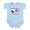 Sky Blue, variant on CafePress - Made In America With Czech Parts Body Suit - Baby Light Bodysuit, Size Newborn - 24 Months