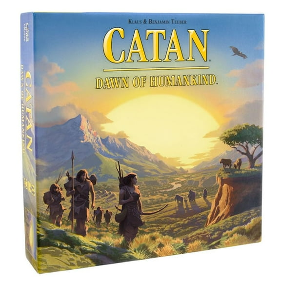 Juego de mesa CATAN Dawn of Humankind Strategy Family 12+ Years
