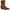 BOMBER BROWN, variant on Crush™ by Durango® Women's Brown Ventilated Shortie Boot