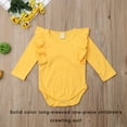 thumbnail image 3 of tredstone Combinaison Bébé Rampant Fille à Manches Longues en Coton, Jaune, 100cm, 3 of 9