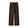 thumbnail image 2 of Yievot Corduroy Pants for Men Thermal Winter Casual Pants Elastic Waist Drawstring Wide Leg Trousers with Pockets, 2 of 2