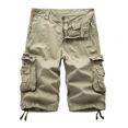 thumbnail image 1 of Pantalones Cortos Cargo De Talla Grande Para Hombre De Moda, 1 of 5