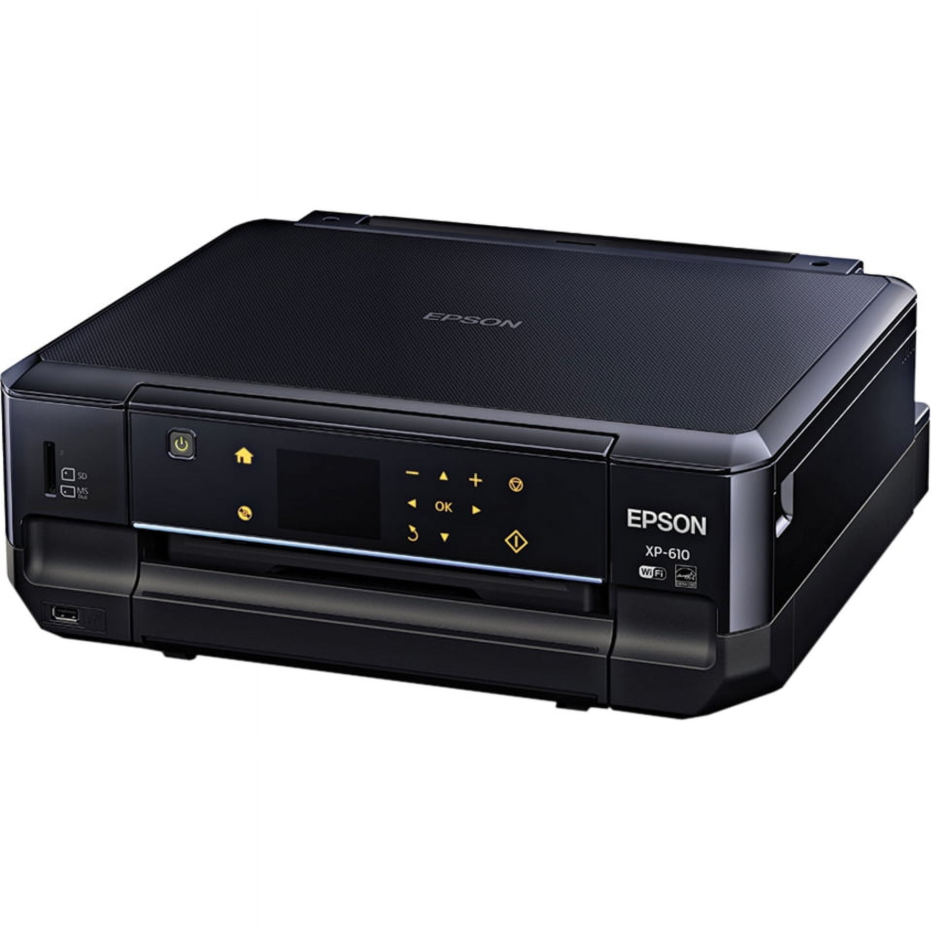 Epson Expression Premium XP-610 Inkjet Multifunction Printer, Color