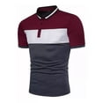 thumbnail image 1 of Polo Camisa De Manga Corta Impresión Gradiente Para Hombre, 1 of 6