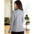 thumbnail image 3 of Suéter Abierto de Mujer con Detalles en Estoperoles Suéter Cardigan UNITALLA, 3 of 5