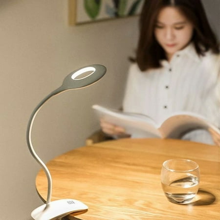 Victsing Desk Lamp Clip Usb Rechargeable Led Reading Light Gooseneck Touch Table For Headboard And Bedroom Canada Victsing Desk Lamp Clip Usb, Clip On Reading Lamp For Headboard