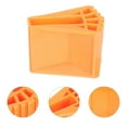 thumbnail image 4 of Shisuyan Non Skid Ladder Feet Pad Orange 2Set 3.7X2.5X2.5In, 4 of 9