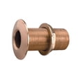 thumbnail image 2 of 4" Bronze Solid Thru-Hull Fitting with Pipe Thread, 2 of 2