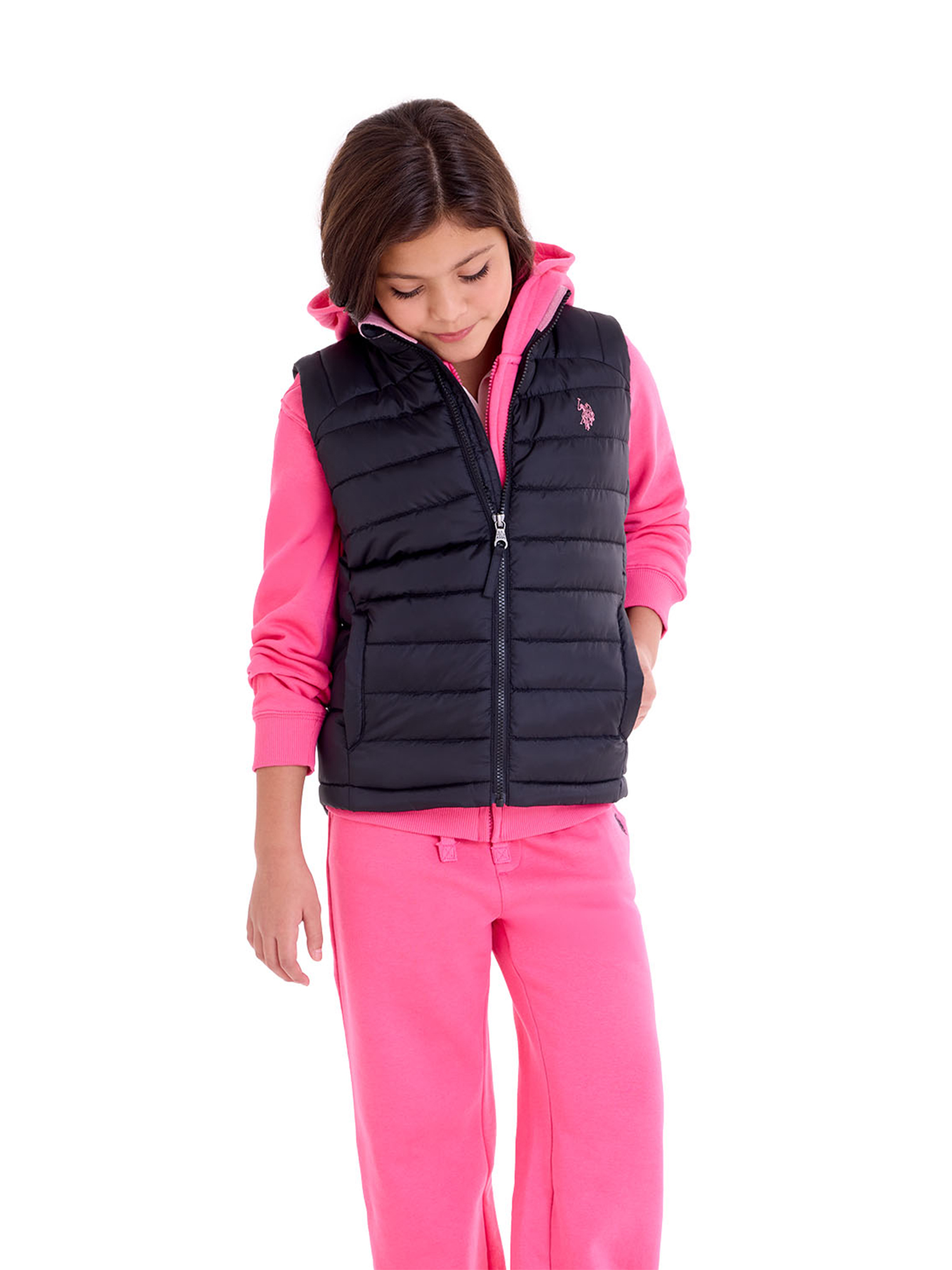 U.S. Polo Assn. Kids Puffer Vest, Sizes 4-18