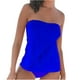 thumbnail image 2 of Neewe Womens Summer Two Piece Swimsuit Ruffle High Waisted Tankinis Flowy Bathing Suit Modest Swimwear Beachwear（S-5XL）, 2 of 8
