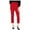 red, variant on Line & Dot Womens Solid High Rise Casual Cropped Pants, Red, Large