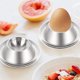 thumbnail image 4 of Juego de 4 Portavasos para Huevos, de Acero Inoxidable, para Huevos, Platos, Vajilla, para Huevos Duros Y Blandos, Exhibición de Cocina, 4 of 5