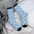 thumbnail image 5 of Logiee French Bulldog Puppy Print Adult Socks for Men & Women,Calf Socks, Ankle Socks,Boots Socks,Breathable Casual Sock,Unisex Crew Socks, 5 of 6