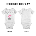 thumbnail image 3 of My Best Friend is A Mexican Hairless Dog Funny Baby Romper 0-3 Months, 3 of 5