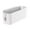 White, variant on Bedside Storage Basket Case with Double Hook Magazine Holder Organizer Box Bed Hanging Bag for Cosmetic Home Crib Bed Rails Book Desk Green