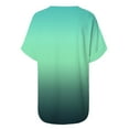 thumbnail image 4 of Weikingp Womens Summer Tops Flowy Tank Tops For Women Womens Tops Dressy Casual Casual Shirts For Women Women'S Tees Green 3XL, 4 of 6