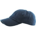 thumbnail image 4 of Ponytail Messy High Bun Adjustable Washed Cotton Baseball Cap, 4 of 9