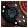 thumbnail image 5 of Dart Optima Reclosable Lid, Fits 12 oz to 24 oz Foam Cups, Black, 100 Pack, 10 Packs/Carton, 5 of 8