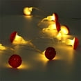 thumbnail image 3 of Luz decorativa para Navidad Jadeshay 20 luces LED de cadena de setas LED Color Blanco cálido, 3 of 8