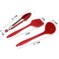 thumbnail image 3 of Pack of 10 Silicone Kitchen Utensils Set BPA Free, 3 of 4