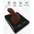 thumbnail image 2 of Smart Electronic LED Display Digital Scale Household Kitchen Hand Screen Household Mini Coffee Weighting Tool Food Timing Gadget Cafe Measuring, 2 of 7