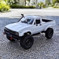 thumbnail image 4 of WPL C24-1 RC Truck 4WD 4x4 1/16 Camioneta de escalada Coche con licencia de circuito Baoblaze camión de vehículos rc, 4 of 8
