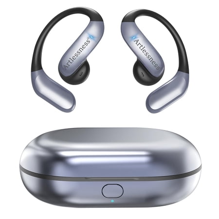 4-in-1 Latest AI Bluetooth Translation Earbuds, Real-time Translator of 164 languages; No subscription required; Powerful Bass & Full-Range Frequency Response, Premium Audio with Innovative Technolog