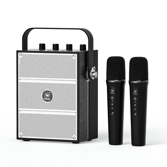 HW HAOWORKS S99 100W Portable PA System | Professional Wireless Speaker with Rechargeable Battery for Performances, Presentations, Tour Guiding & Outdoor Events ,Support BT/USB/TF Card/Aux/Guitar