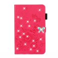 thumbnail image 2 of Feishell Folio Case for iPad 10th Gen 10.9" 2022,with Pencil Holder,Slim Fit Butterfly Embossed Pattern PU Leather Bling Glitter Diamond Flip Holder ID Credit Card Slots Protective Cover,Rose, 2 of 5